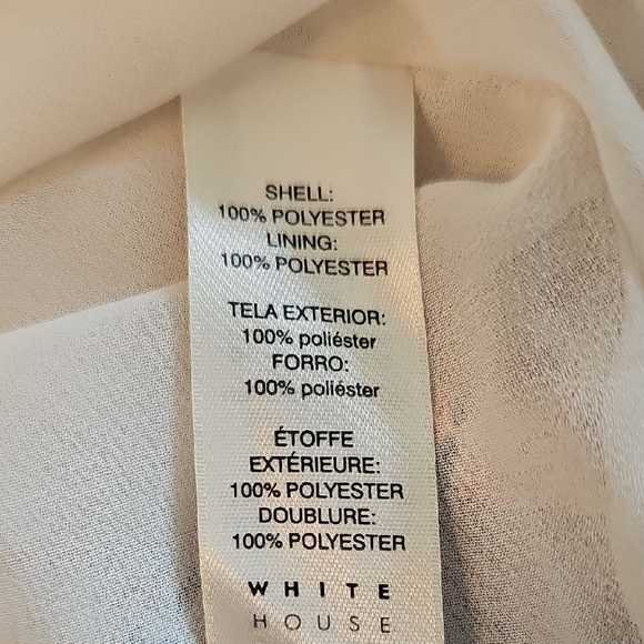 White House Black Market Multicolor Patterned Tank Top - Picture 5 of 6